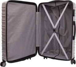 Tobeyz - Kofferset - 3-delig Grijs Handbagage - Verrijdbaar Op 4 Wielen - Stevig ABS - Lichtgewicht, Hardshell -Bagageopslag 1200x1057 1