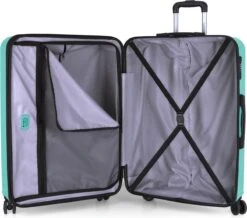 Gabol Harde Koffer / Trolley / Reiskoffer - Open - 77 Cm (XL) - Blauw -Bagageopslag 1200x1059