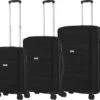 CarryOn Porter ® Kofferset - TSA Trolleyset 3-delig Met OKOBAN - Dubbele Wielen - Zwart 2 CarryOn Porter ® Kofferset - TSA Trolleyset 3-delig Met OKOBAN - Dubbele Wielen - Zwart -Bagageopslag 1200x1066 3