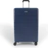 ©TROLLEYZ - Amsterdam No.9 - Reiskoffer 78cm Met TSA Slot - Dubbele Wielen - 360° Spinners - 100% ABS - Reiskoffer In Ocean Blue