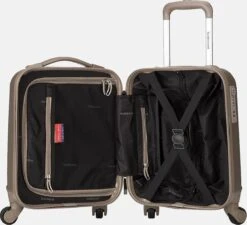 Decent Handbagage Koffer / Trolley / Reiskoffer - 42 Cm - 24 Liter - ABS - Maxi Air - Champagne 38 Decent Handbagage Koffer / Trolley / Reiskoffer - 42 Cm - 24 Liter - ABS - Maxi Air - Champagne -Bagageopslag 1200x1093 1