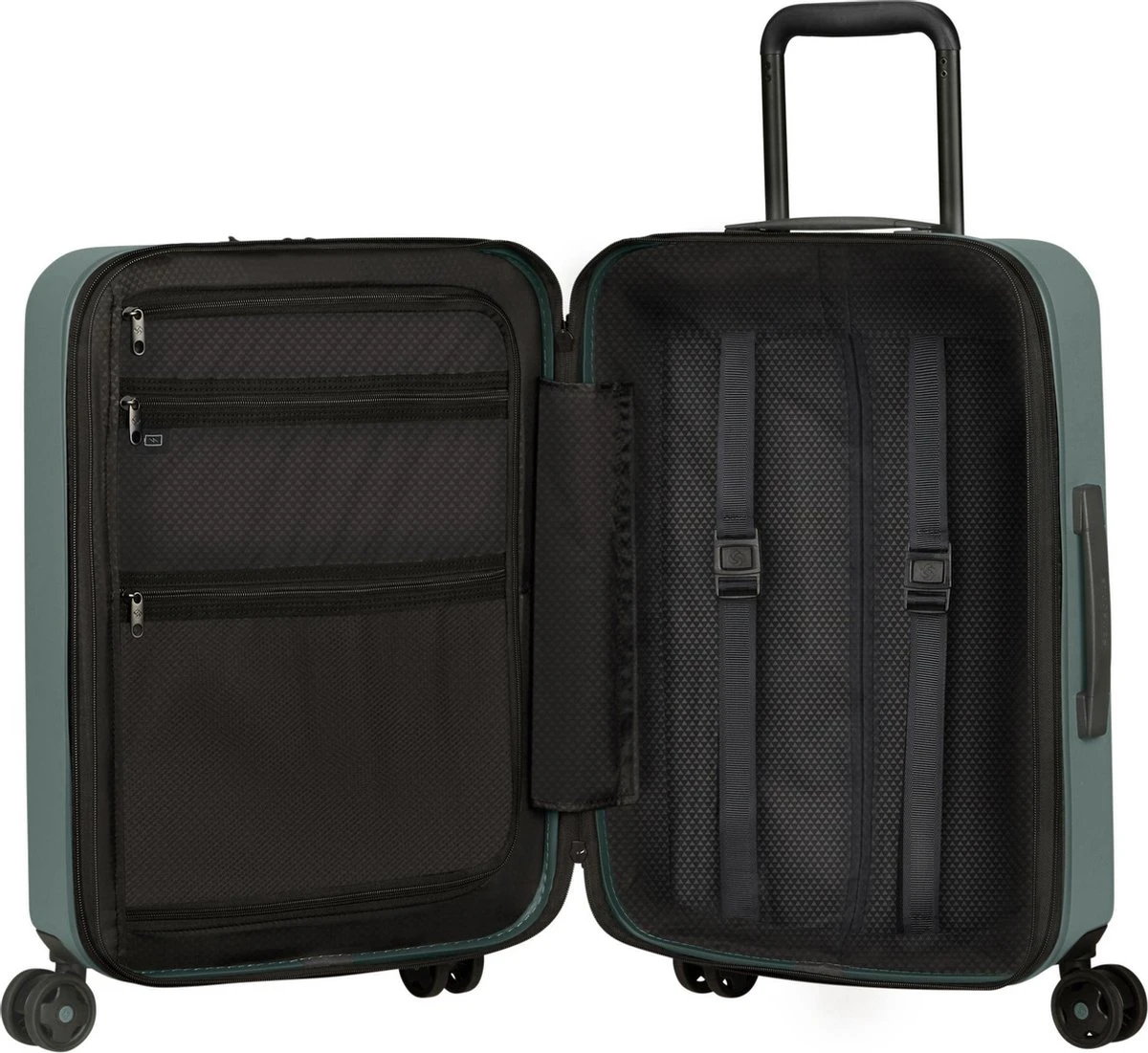 Samsonite Reiskoffer - Stackd Spinner 55/20 Exp (Handbagage) Forest 4 Samsonite Reiskoffer - Stackd Spinner 55/20 Exp (Handbagage) Forest - Afbeelding 2