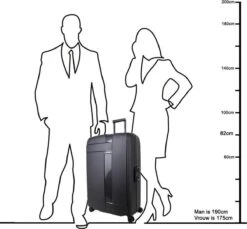 Decent Transit Reiskoffer 82 Cm - Zwart -Bagageopslag 1200x1114 22