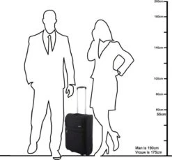 Line Brick Cabin Trolley 2 Wheel 55 Black 30 Line Brick Cabin Trolley 2 Wheel 55 Black -Bagageopslag 1200x1114 4