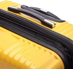 Tesla PC - Reiskoffer - 65 Cm - 4 Wielen - Geel -Bagageopslag 1200x1124 3