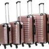 Castillo Quadrant 4 Delige ABS Kofferset - Rosé Gold -Bagageopslag 1200x1125 3