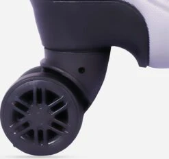 ©TROLLEYZ - Bali No.22 - Reiskoffer 69cm Met TSA Slot - Dubbele Wielen - 360° Spinners - 100% ABS - Reiskoffer In Metallic Grey -Bagageopslag 1200x1127