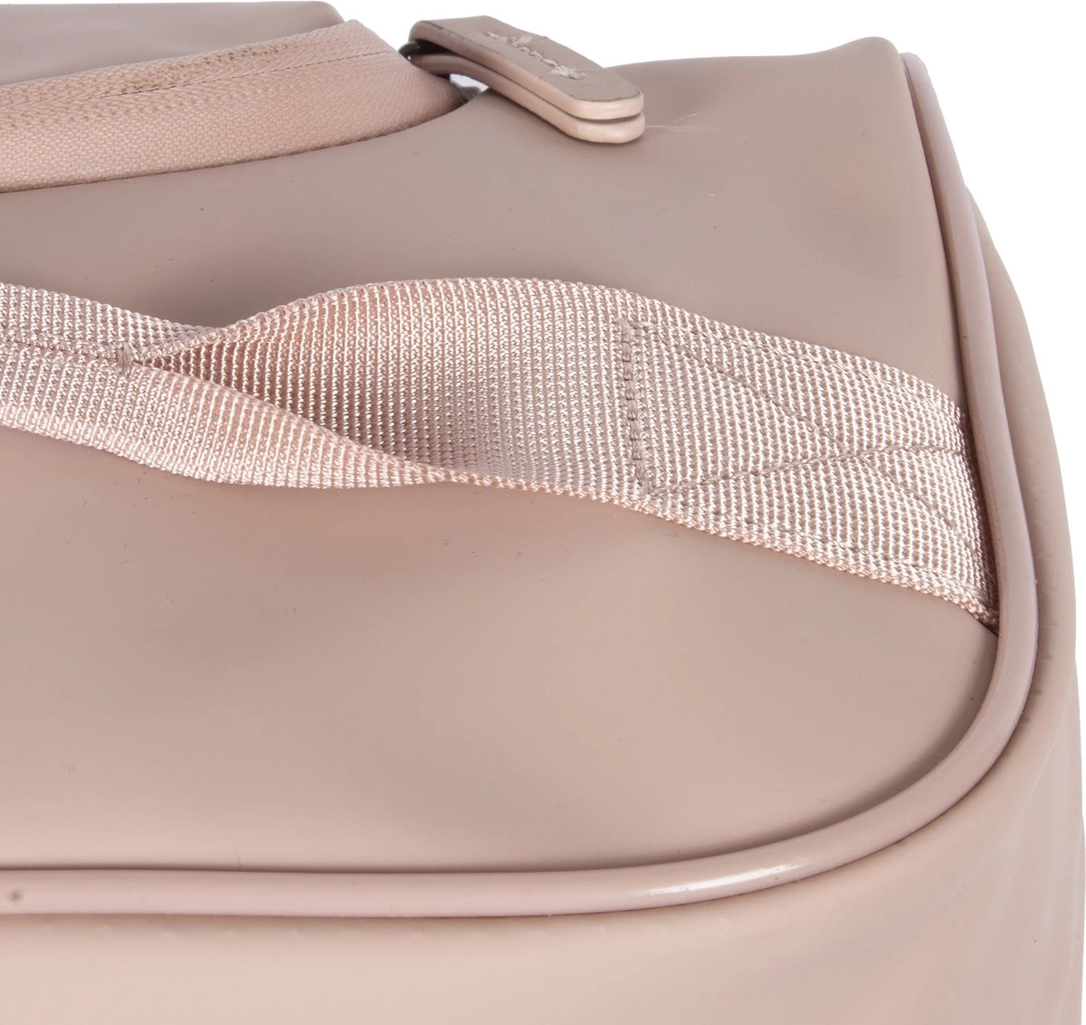 New Rebels® Harper Reistas / Weekendtas Geschikt Voor Handbagage - Waterafstotend Polyutheraan - Trolley Met Wielen En Reflectiedetails - Oud Roze - 29L 7 New Rebels® Harper Reistas / Weekendtas Geschikt Voor Handbagage - Waterafstotend Polyutheraan - Trolley Met Wielen En Reflectiedetails - Oud Roze - 29L - Afbeelding 5