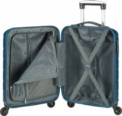 Princess Traveller Grenada - Handbagagekoffer - Grijsblauw - S - 55cm -Bagageopslag 1200x1135