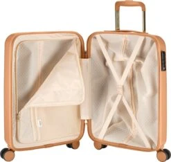 Princess Traveller Harlem - Handbaggage Koffer - Recycled PET - Camel - S (55cm) -Bagageopslag 1200x1138
