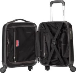 Decent Handbagage Koffer / Trolley / Reiskoffer - 42 Cm - 24 Liter - ABS - Maxi Air - Grijs 33 Decent Handbagage Koffer / Trolley / Reiskoffer - 42 Cm - 24 Liter - ABS - Maxi Air - Grijs -Bagageopslag 1200x1140 1