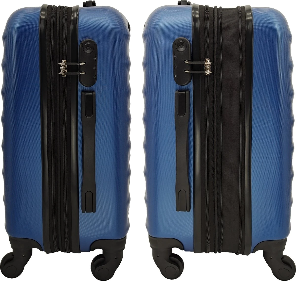 SB Travelbags 'Expandable' Bagage Koffer 65cm- Blauw 8 SB Travelbags 'Expandable' Bagage Koffer 65cm- Blauw - Afbeelding 6