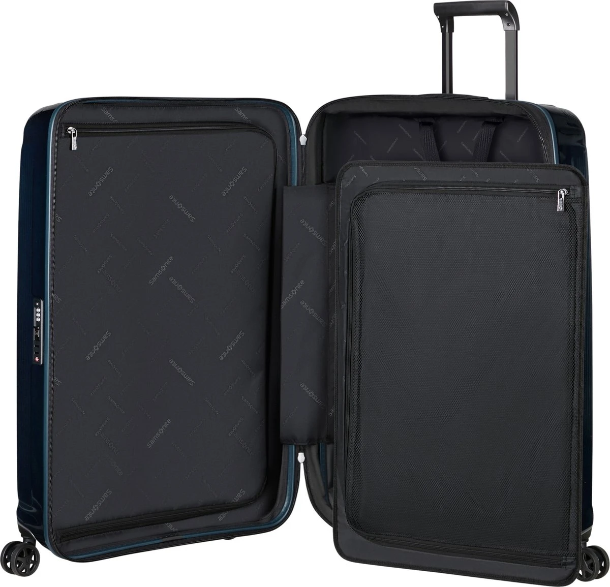 Samsonite Reiskoffer - Nuon Spinner 75/28 Exp (Medium) Metallic Dark Blue 9 Samsonite Reiskoffer - Nuon Spinner 75/28 Exp (Medium) Metallic Dark Blue - Afbeelding 7