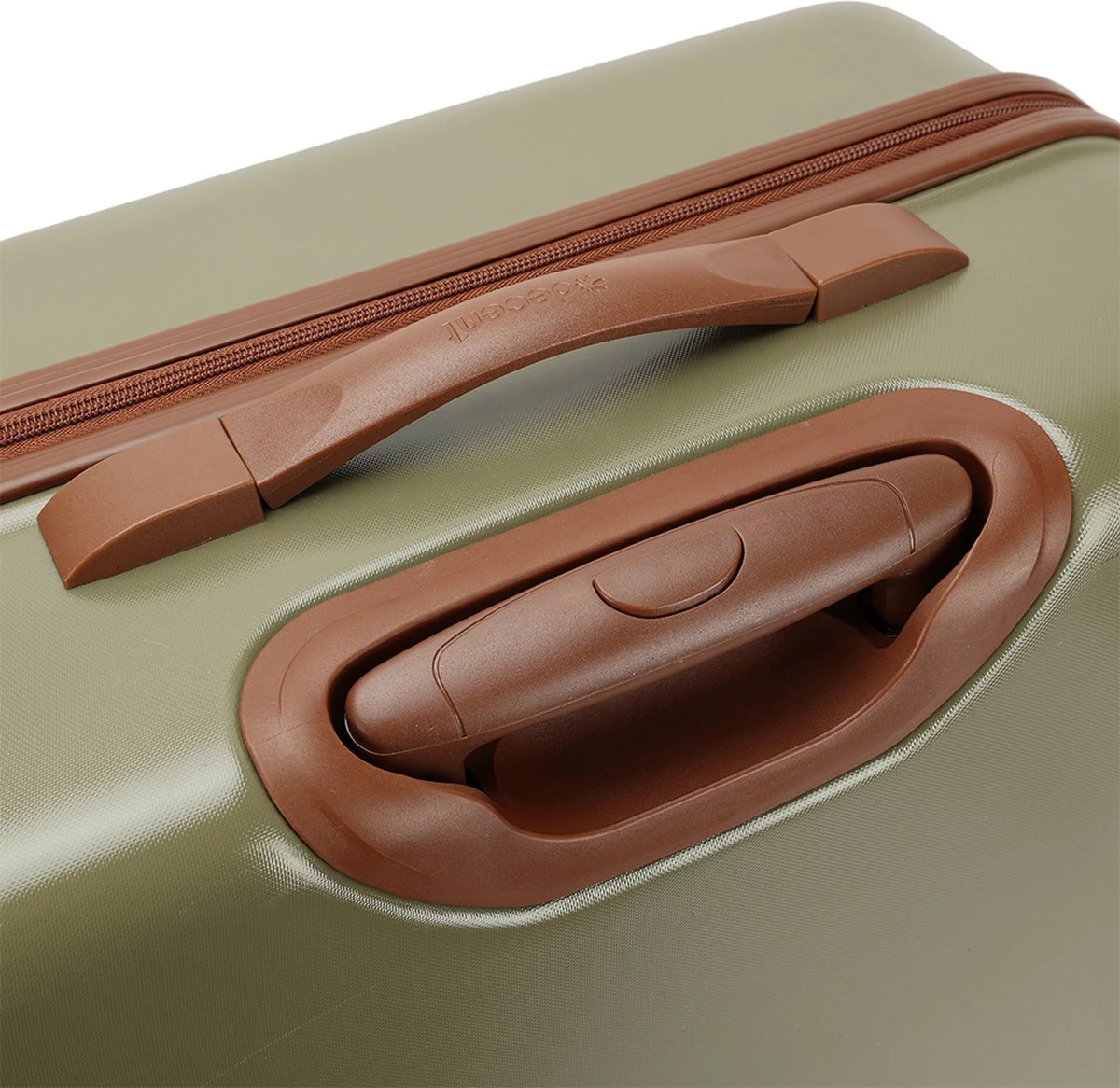 Decent Retro Koffer Groot 76 Cm Dark Green 7 Decent Retro Koffer Groot 76 Cm Dark Green - Afbeelding 5