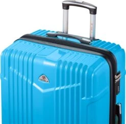 Tesla PC - Reiskoffer - 75 Cm - 4 Wielen - Licht Blauw -Bagageopslag 1200x1174 3