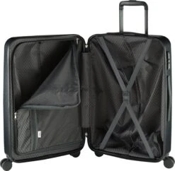 Princess Traveller Harlem - Reiskoffer - Zwart - RPET - M - 65cm 11 Princess Traveller Harlem - Reiskoffer - Zwart - RPET - M - 65cm -Bagageopslag 1200x1174 5