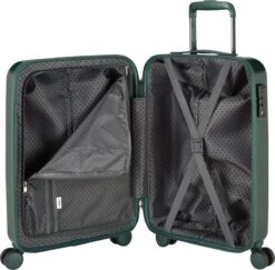 Princess Traveller Harlem - Handbaggage Koffer - Groen - S - 55cm 19 Princess Traveller Harlem - Handbaggage Koffer - Groen - S - 55cm -Bagageopslag 1200x1180