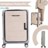 Asyam Units- Handbagage- Invouwbaar- Koffer- Koffer 38L- Spinner Wielen- TSA Slot- Lichtgewicht- Khaki