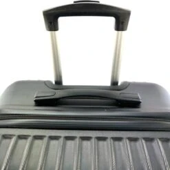 AATravel M Reiskoffer - Trolley ABS - Met Dubbele Wielen - 66 Cm - 66 Liter - Zwart -Bagageopslag 1200x1196 6