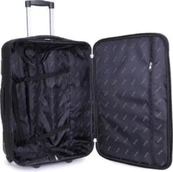 Decent Basic-Line Handbagage Trolley 53 Cm - Zwart -Bagageopslag 1200x1197