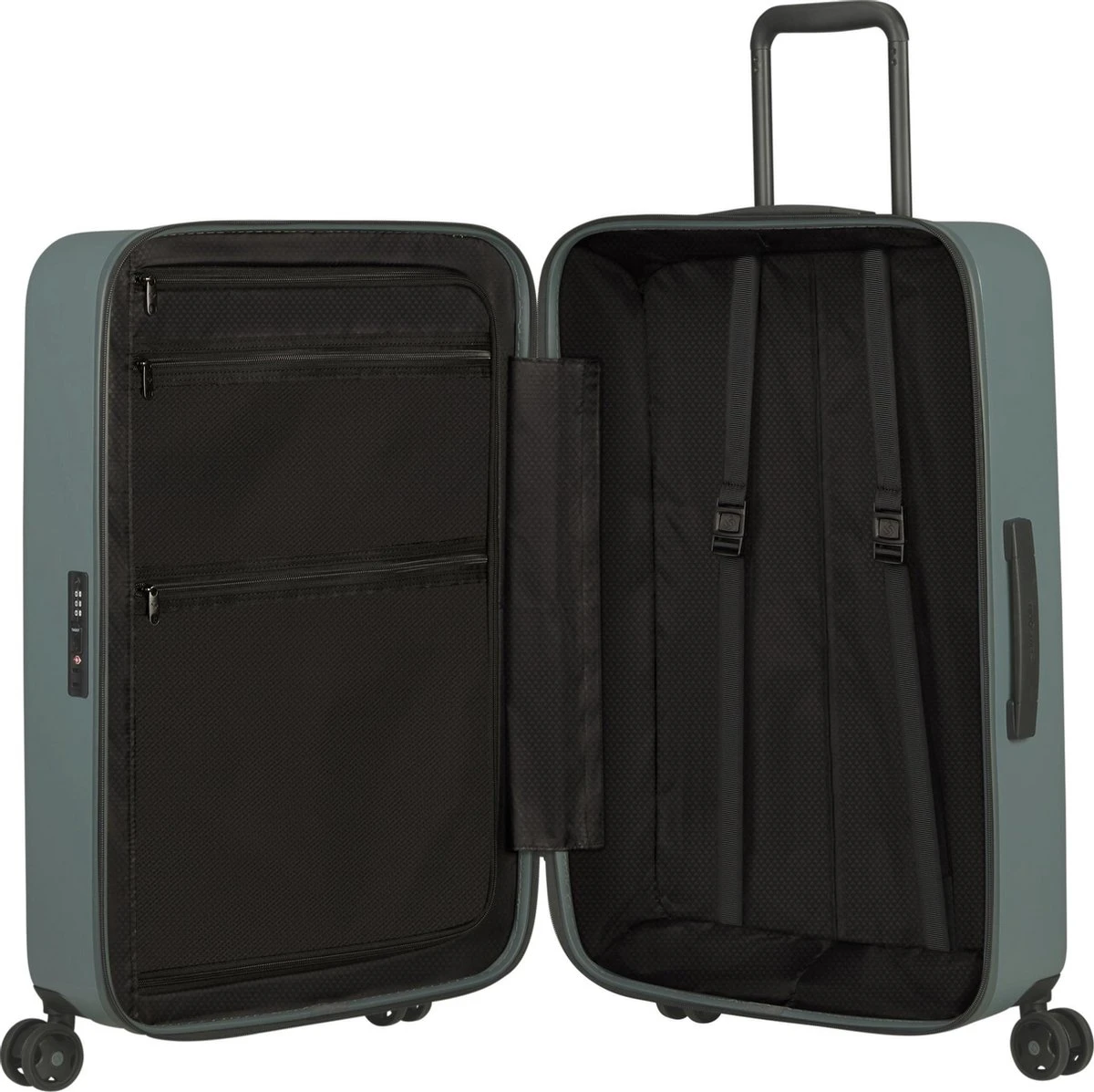 Samsonite Reiskoffer - Stackd Spinner 68/25 (Medium) Forest 5 Samsonite Reiskoffer - Stackd Spinner 68/25 (Medium) Forest - Afbeelding 3