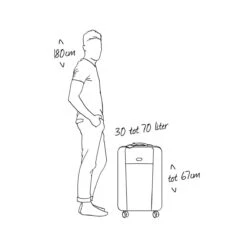 Eastpak TRANZSHELL M Reiskoffer (67 X 42 X 4 Cm) - Black -Bagageopslag 1200x1200 1104