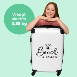NoBoringSuitcases.com® Koffer Groot - Tekst - Strand - The Beach Is Calling - Zwart Wit - Vakantie - Trolley Koffer Met TSA-slot - Met Wielen - 90 Liter - Reiskoffer - 66 Cm 11 NoBoringSuitcases.com® Koffer Groot - Tekst - Strand - The Beach Is Calling - Zwart Wit - Vakantie - Trolley Koffer Met TSA-slot - Met Wielen - 90 Liter - Reiskoffer - 66 Cm -Bagageopslag 1200x1200 1233