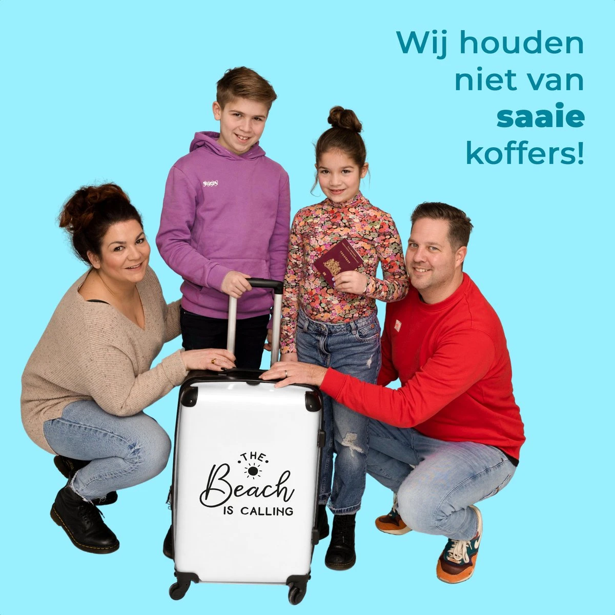 NoBoringSuitcases.com® Koffer Groot - Tekst - Strand - The Beach Is Calling - Zwart Wit - Vakantie - Trolley Koffer Met TSA-slot - Met Wielen - 90 Liter - Reiskoffer - 66 Cm 7 NoBoringSuitcases.com® Koffer Groot - Tekst - Strand - The Beach Is Calling - Zwart Wit - Vakantie - Trolley Koffer Met TSA-slot - Met Wielen - 90 Liter - Reiskoffer - 66 Cm - Afbeelding 5
