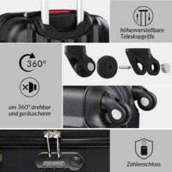 Monzana Hard Case Koffer Baseline XL Zwart -Bagageopslag 1200x1200 1265