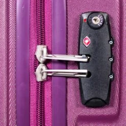 ©TROLLEYZ - Ibiza No.3 - Reiskoffer 69cm Met TSA Slot - Dubbele Wielen - 360° Spinners - 100% ABS - Reiskoffer In Dazzling Purple -Bagageopslag 1200x1200 1424