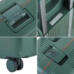 CarryOn Protector Luxe Reiskoffer - Trolley 66cm Met TSA-klikslot En OKOBAN - Ultrasterk - Groen -Bagageopslag 1200x1200 1526