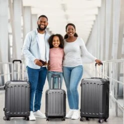 TRVLMORE Kofferset - 3 Delig - 38L (handbagage) + 70L + 110L - Donkergrijs -Bagageopslag 1200x1200 1829