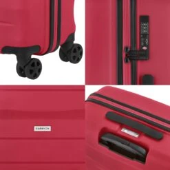 CarryOn Porter ® Kofferset - TSA Trolleyset 3-delig Met OKOBAN - Dubbele Wielen - Rood 10 CarryOn Porter ® Kofferset - TSA Trolleyset 3-delig Met OKOBAN - Dubbele Wielen - Rood -Bagageopslag 1200x1200 1844
