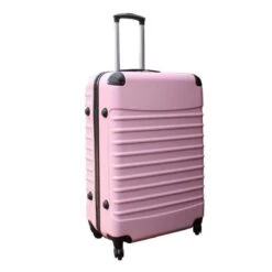 4 Delige ABS Lichtgewicht Harde Kofferset Met Cijferslot Licht Roze (228) Travelerz -Bagageopslag 1200x1200 1851