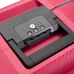 CarryOn Steward Kofferset - 2-delige TSA Trolleyset Met Kliksloten - Dubbele Wielen - Rood -Bagageopslag 1200x1200 1865