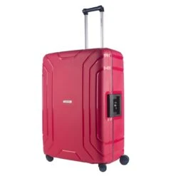 CarryOn Steward Kofferset - 2-delige TSA Trolleyset Met Kliksloten - Dubbele Wielen - Rood -Bagageopslag 1200x1200 1869