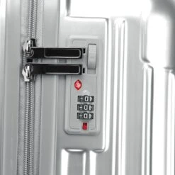 Royal Swiss - Reis Koffer - 56cm - Cijferslot- Lichtgewicht Koffer - 4 Wielen- Zilver -Bagageopslag 1200x1200 1873