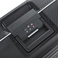 CarryOn Steward Kofferset - 2-delige TSA Trolleyset Met Kliksloten - Dubbele Wielen - Zwart -Bagageopslag 1200x1200 1910