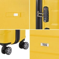 TravelZ Big Bars Kofferset - Trolleyset 3-delig Met TSA-slot - Geel 13 TravelZ Big Bars Kofferset - Trolleyset 3-delig Met TSA-slot - Geel -Bagageopslag 1200x1200 1923