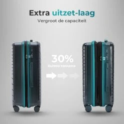 Legage Koffer Handbagage - Reiskoffer - Trolley - Inclusief Uitzetlaag - Inclusief TSA Slot - Zwart - Maat S - 20 Inch 14 Legage Koffer Handbagage - Reiskoffer - Trolley - Inclusief Uitzetlaag - Inclusief TSA Slot - Zwart - Maat S - 20 Inch -Bagageopslag 1200x1200 193