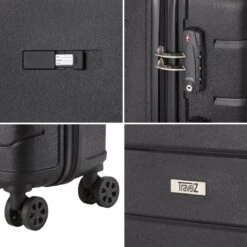 TravelZ Big Bars Kofferset - Trolleyset TSA 2-delig - Handbagage En Groot - Zwart 13 TravelZ Big Bars Kofferset - Trolleyset TSA 2-delig - Handbagage En Groot - Zwart -Bagageopslag 1200x1200 1939