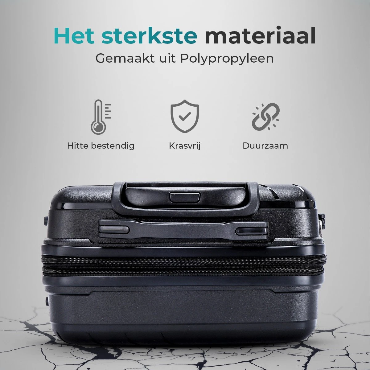 Legage Koffer Handbagage - Reiskoffer - Trolley - Inclusief Uitzetlaag - Inclusief TSA Slot - Zwart - Maat S - 20 Inch 8 Legage Koffer Handbagage - Reiskoffer - Trolley - Inclusief Uitzetlaag - Inclusief TSA Slot - Zwart - Maat S - 20 Inch - Afbeelding 6