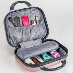 Monzana Hardcase Kofferset 4 Delig - Baseline Beautycase/M/L/XL - Rosé 24 Monzana Hardcase Kofferset 4 Delig - Baseline Beautycase/M/L/XL - Rosé -Bagageopslag 1200x1200 2124