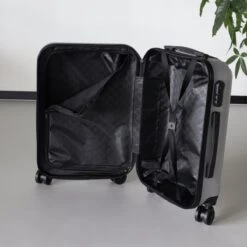 Handbagage Koffer 55cm Zilver 4 Wielen Trolley Met Pin Slot -Bagageopslag 1200x1200 290
