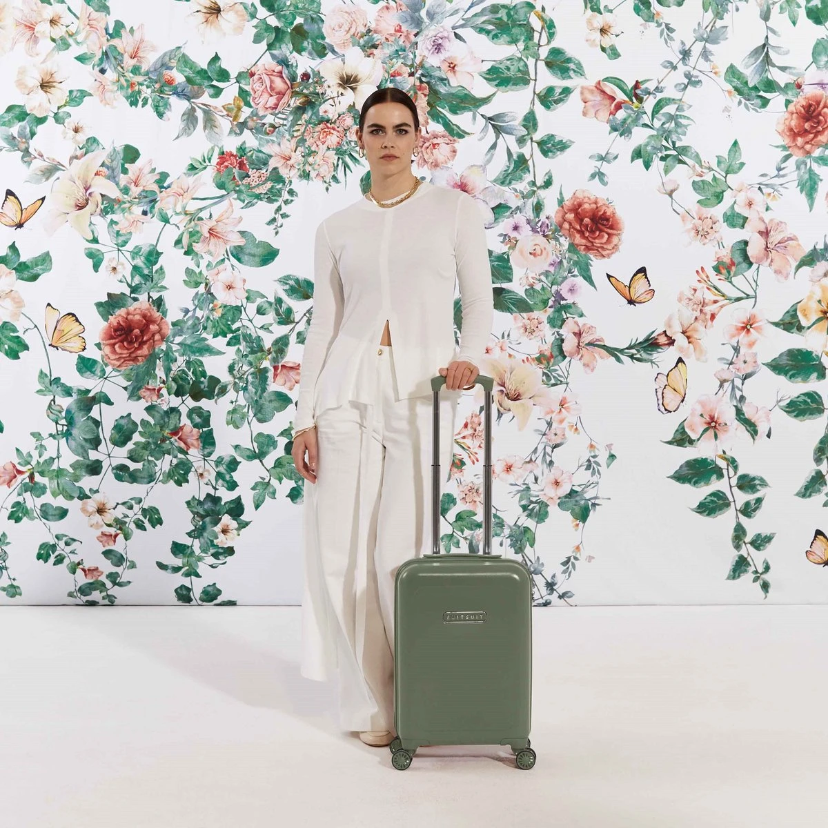 SUITSUIT - Blossom - Dark Olive - Handbagage (55 Cm) 6 SUITSUIT - Blossom - Dark Olive - Handbagage (55 Cm) - Afbeelding 4