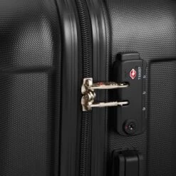 Swiss Alps - Handbagage Koffer - 55x35x22 Cm - 4 Wielen - Zwart -Bagageopslag 1200x1200 432