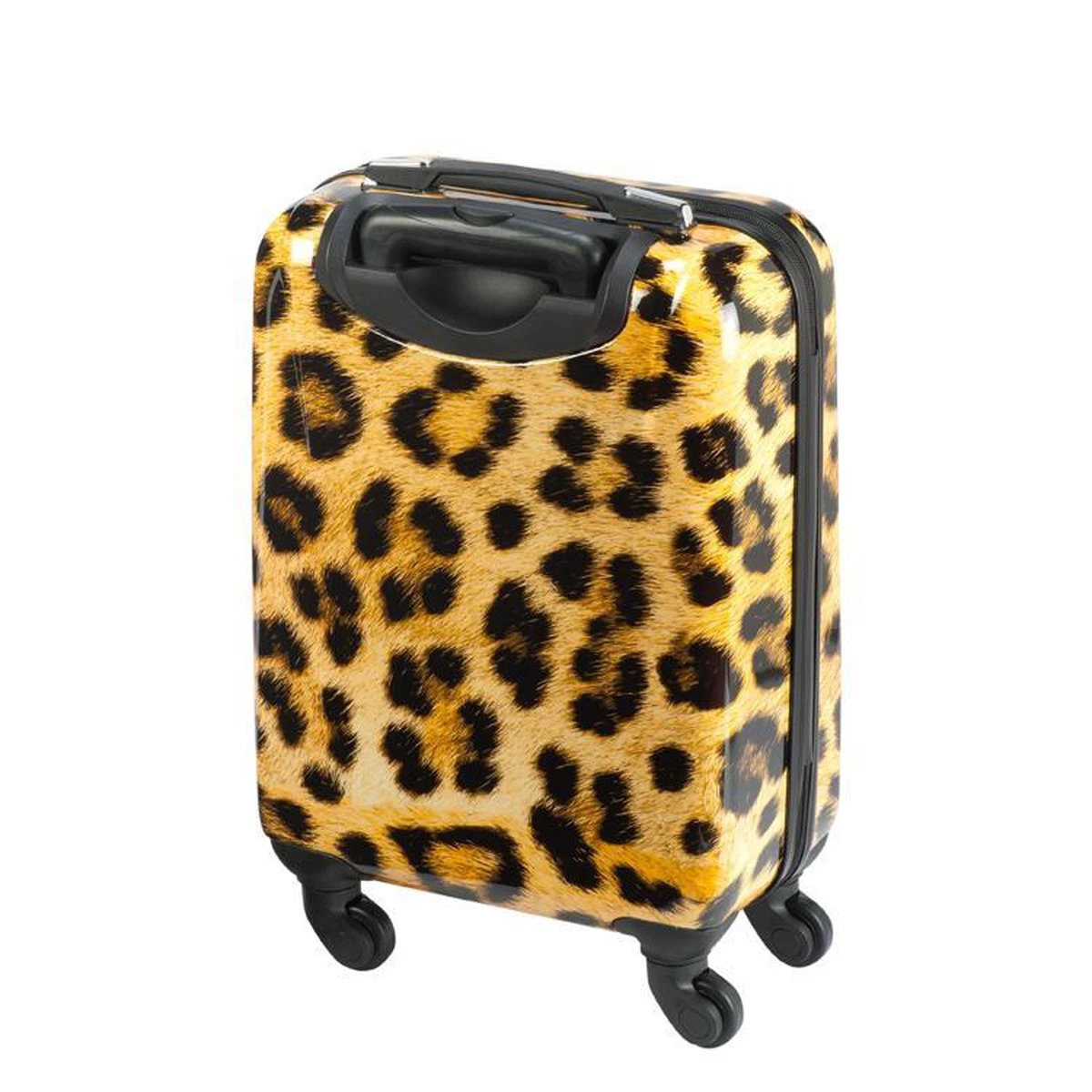 Princess Traveller Animal Print - Handbagagekoffer - Leopard - Small - 55cm 5 Princess Traveller Animal Print - Handbagagekoffer - Leopard - Small - 55cm - Afbeelding 3