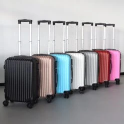 Handbagage Koffer 55cm Rood 4 Wielen Trolley Met Pin Slot -Bagageopslag 1200x1200 472