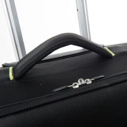 Decent Handbagage Koffer / Trolley / Reiskoffer - 50 Cm - 35 Liter - Polyester - Super-Light - Zwart -Bagageopslag 1200x1200 547