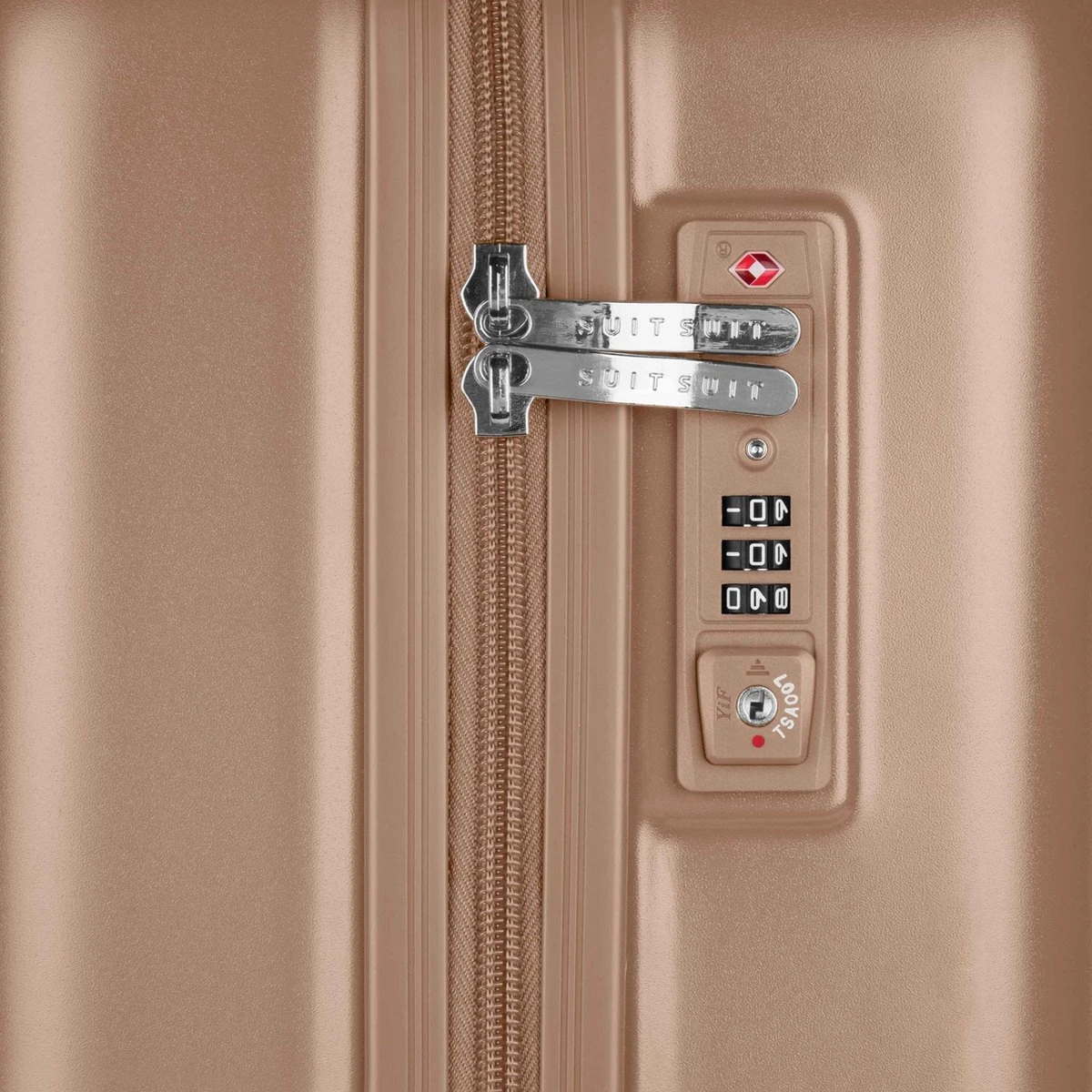 SUITSUIT - Blossom - Mocha Mousse - Handbagage (55 Cm) 6 SUITSUIT - Blossom - Mocha Mousse - Handbagage (55 Cm) - Afbeelding 4